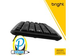 Teclado usb preto 0014 Bright