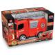 Caminhão Bombeiro Fire Truck  Com Escada - Usual Brinquedos 3+