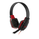 Headset Gamer P2 Preto/Vermelho Multilaser - PH073 vermelho com preto