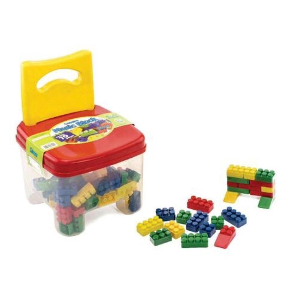 Brinquedo Magic Block Cadeirinha 70 blocos - Simoplast