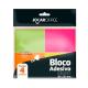 Bloco Adesivo Lembrete Sortido Cores Neon 38Mmx50Mm 4X100 Folhas - Leonora