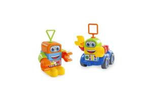 Brinquedo Blocos Montar Bricks Robots - Maral