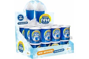 Brinquedo Nerve Artificial   Expande Neve Branca - Doce Brinquedo 3+