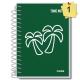 Caderno 1/8 Espiral C. Dura Tome Nota 96Fls Sortido - Credeal