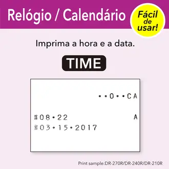 Calculadora Com Bobina 12 Dig Hr100Rc  - Cassio