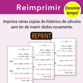 Calculadora Com Bobina 12 Dig Hr100Rc  - Cassio