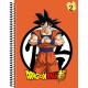 Caderno 1 Matéria 80Fls Dragon Ball C. Dura Sortido - Sao Domingos