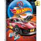 Caderno 1 Matéria 80Fls Hot Wheels C. Dura Sortido - Tilibra