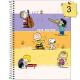 Caderno 1 Matéria 80Fls Snoopy Connect C. Dura Sortido - Tilibra