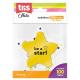 Bloco Adesivo Lembrete Holic Star T001 Star 70Mmx70Mm 100 Folhas - Tris