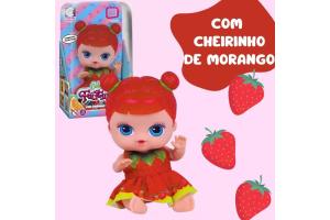 Boneca Coleção Frutinhas Com Cheiro Da Fruta - Cotiplas 3+