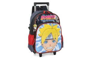 Mochila com Rodinhas Boruto Preta - Maxlog