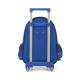 Mochila com Rodinhas Hot Wheels com bolso de Pneu Azul - Maxlog