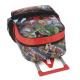 Mochila com Rodinhas Vingadores Avengers com bolso frontal Vermelha - Maxlog