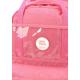 Mochila de Costas UP4YOU Rosa com bolso transparente und - Maxlog