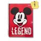 Caderno 1 Matéria 80Fls Mickey C. Dura Sortido - Jandaia