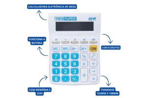 Calculadora Eletrônica 8Dig Yins  - Yins