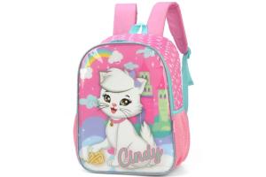 Mochila de Costas Gatinha Cindy Rosa und - Maxlog