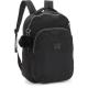 Mochila de Costas UP4YOU Preta Com chaveiro Pompom und - Maxlog