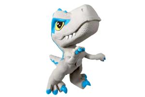 Boneco Dinossauro Jurassic World Blue Cinza Com Mecanismo Pupee - Pupee 3+