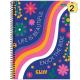 Caderno 15 Matérias 240Fls Cliff Fem. C. Dura Sortido - Foroni