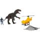 Boneco Dinossauro Resgate Dinopark Hunters - Bee Toys 3+