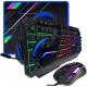 Teclado Combo Need Gamer 4 Em 1 - Teclado, Mouse, Headset E Mouse Pad - Leonora