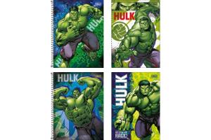 Caderno 1 Matéria 80Fls Hulk C. Dura Sortido - Tilibra