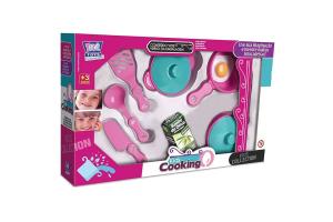 Cozinha Kids Cooking Com Panela, Frigideira E Acessórios - Zucatoys 3+