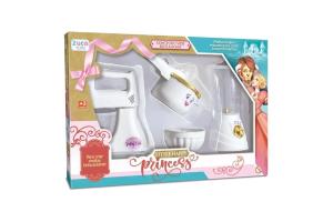 Cozinha Cook Pricess Kit Com Panela De Pressão, Liquidificador, Batedeira E Forma. - Zucatoys 3+