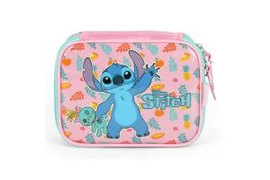 Estojo Box Lilo Stitch  Rosa Estampado und - Maxlog