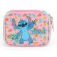 Estojo Box Lilo Stitch  Rosa Estampado und - Maxlog