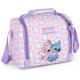 Lancheira Térmica Stitch roxo com rosa Infantil und - Maxlog