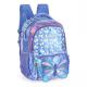 Mochila De Costas Borboleta Lilas  und - Maxlog