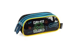 Estojo Triplo Gamer  Preto  und - Maxlog