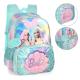 Mochila de Costas Barbie Sereia com chaveiro pompom  und - Maxlog