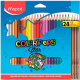 Lápis de cor Maped color peps com 24 cores + 3 lápis escrever