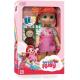 Boneca Rainbow Ruby Com Ursinho E Botas - Sem Marca 3+