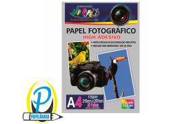 Papel Fotográfico A4 Adesivo 135g Off Paper 20 Folhas