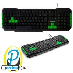 Teclado Gamer Multimidia Com Hotkeys  Multilaser Tc201