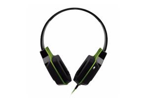 Fone de Ouvido Gamer com Microfone Preto/Verde P2 Multilaser - PH146