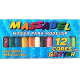 Massa Modelar 12 Cores Gliter 180g Ref-5066