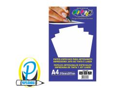 Papel Opaline A4 com 50 Folhas 120 Gramas Branco - Off Paper - 00031